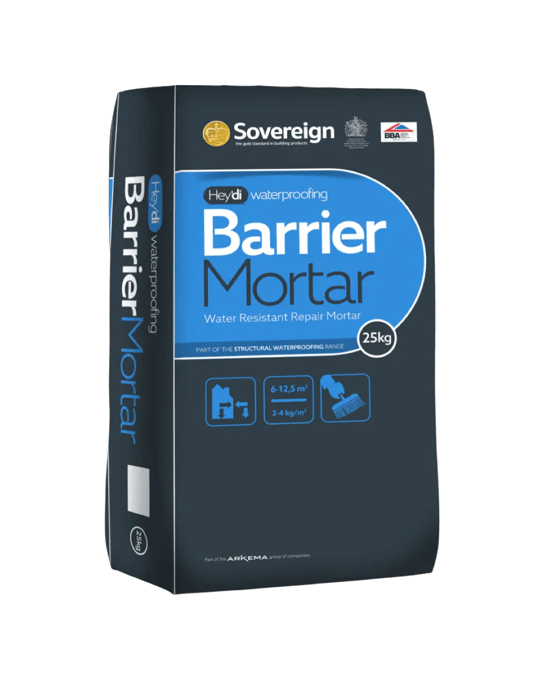 Sovereign Hey'Di Barrier Mortar High-Performance Waterproof Repair Mortar 25kg