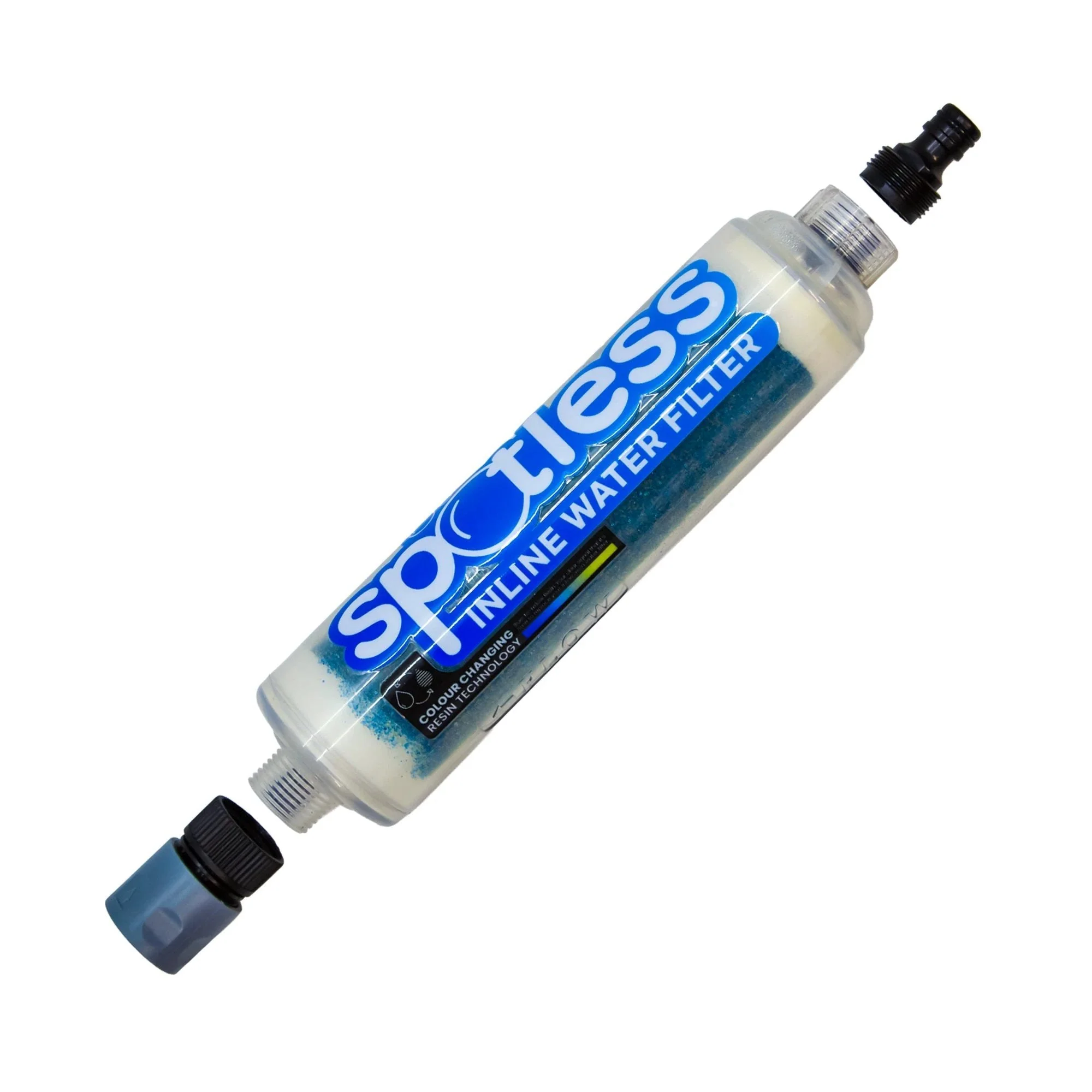 Spotless Inline Water Filter. Colour Changing DI-Resin - New Improved Formula - Image 3