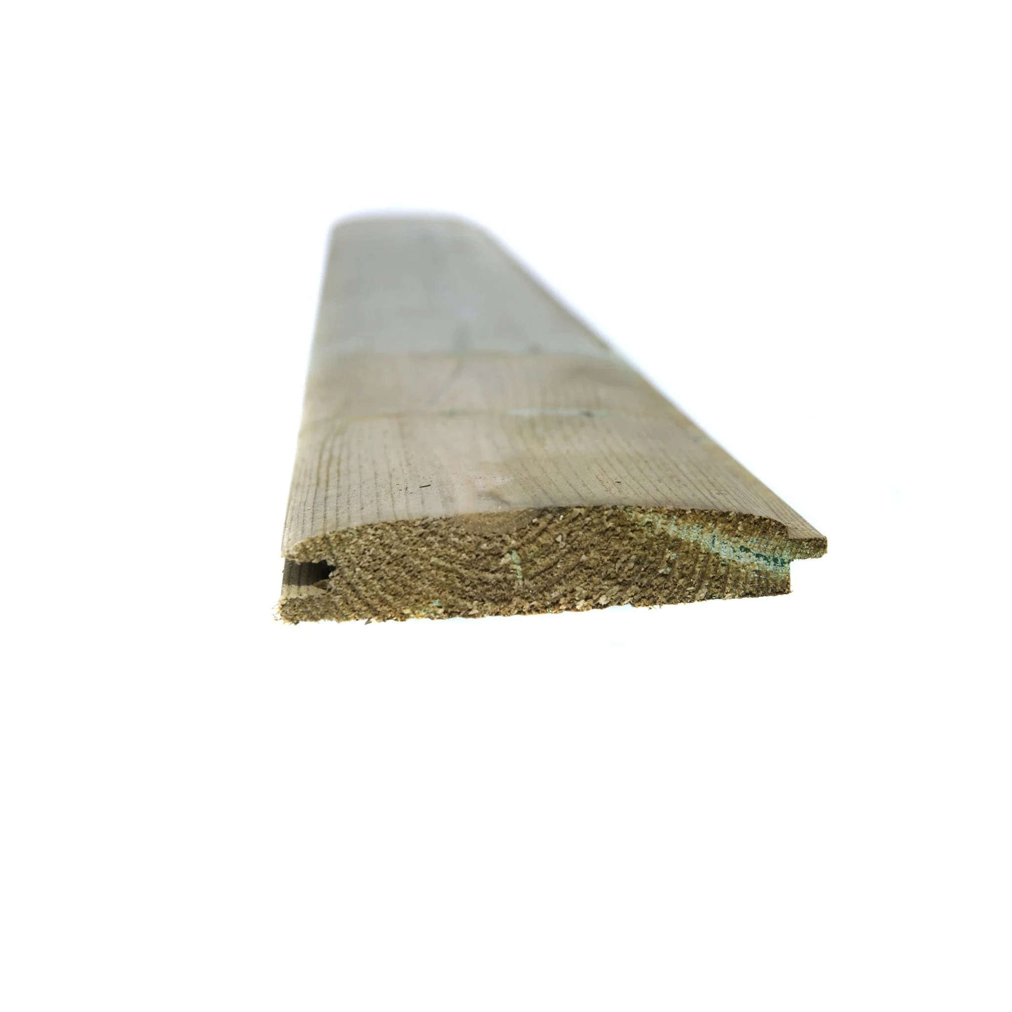 Tanalised LogLap Timber Cladding - 21mm x 88mm (3.5in) Finished Size - Image 3