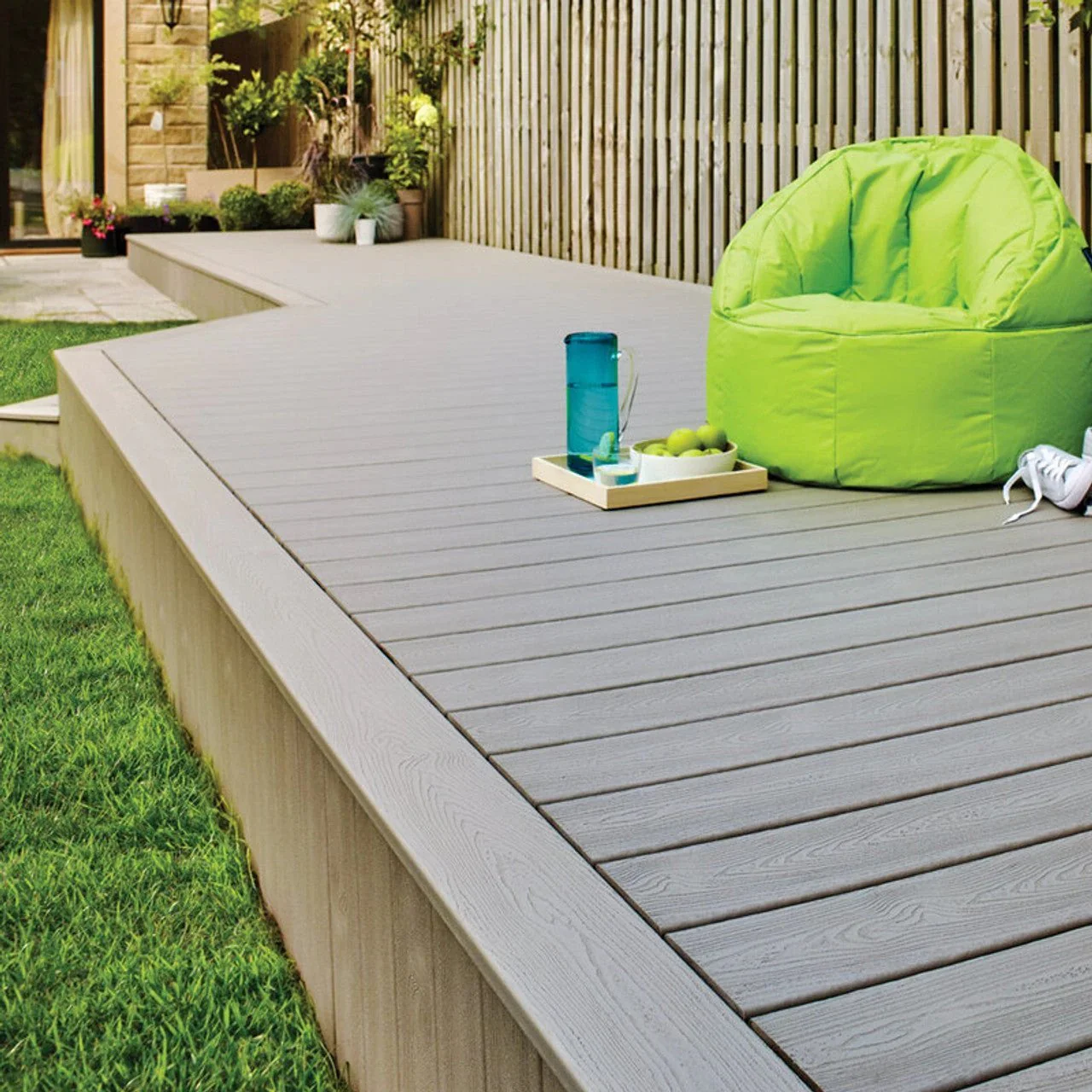 Trex Decking Board Composite Fascia 14mmx184mm Gravel Path 3660mm - Image 3