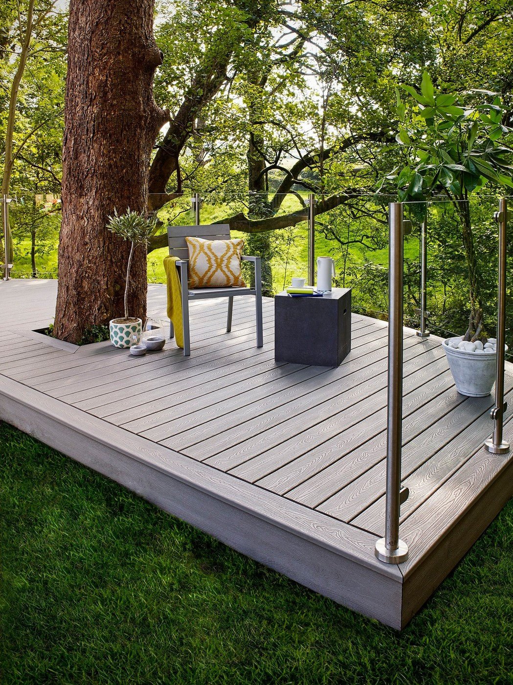 Trex Decking Board Composite Fascia 14mmx184mm Gravel Path 3660mm - Image 7