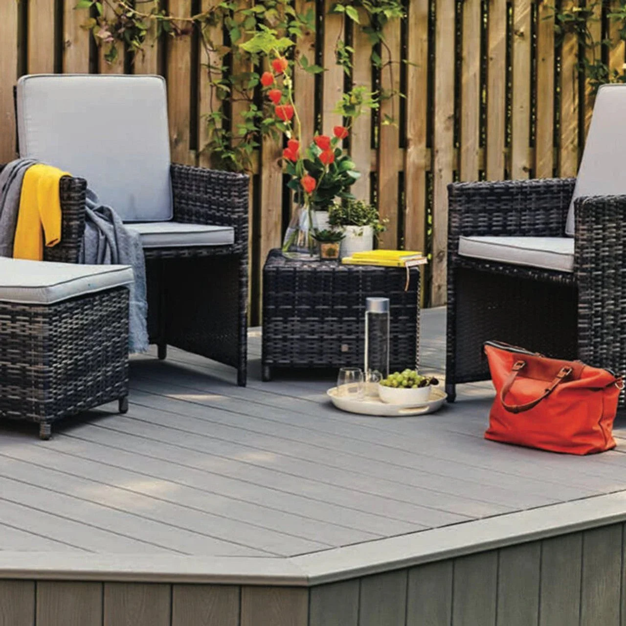 Trex Decking Board Composite Grooved 25mmx140mm Gravel Path 3660mm - Image 3