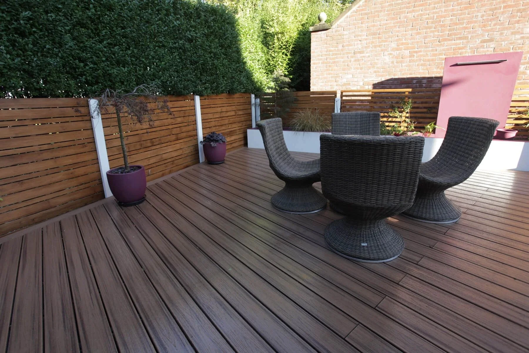 Trex Decking Board Composite Grooved 25mmx140mm Spiced Rum 3660mm - Image 5
