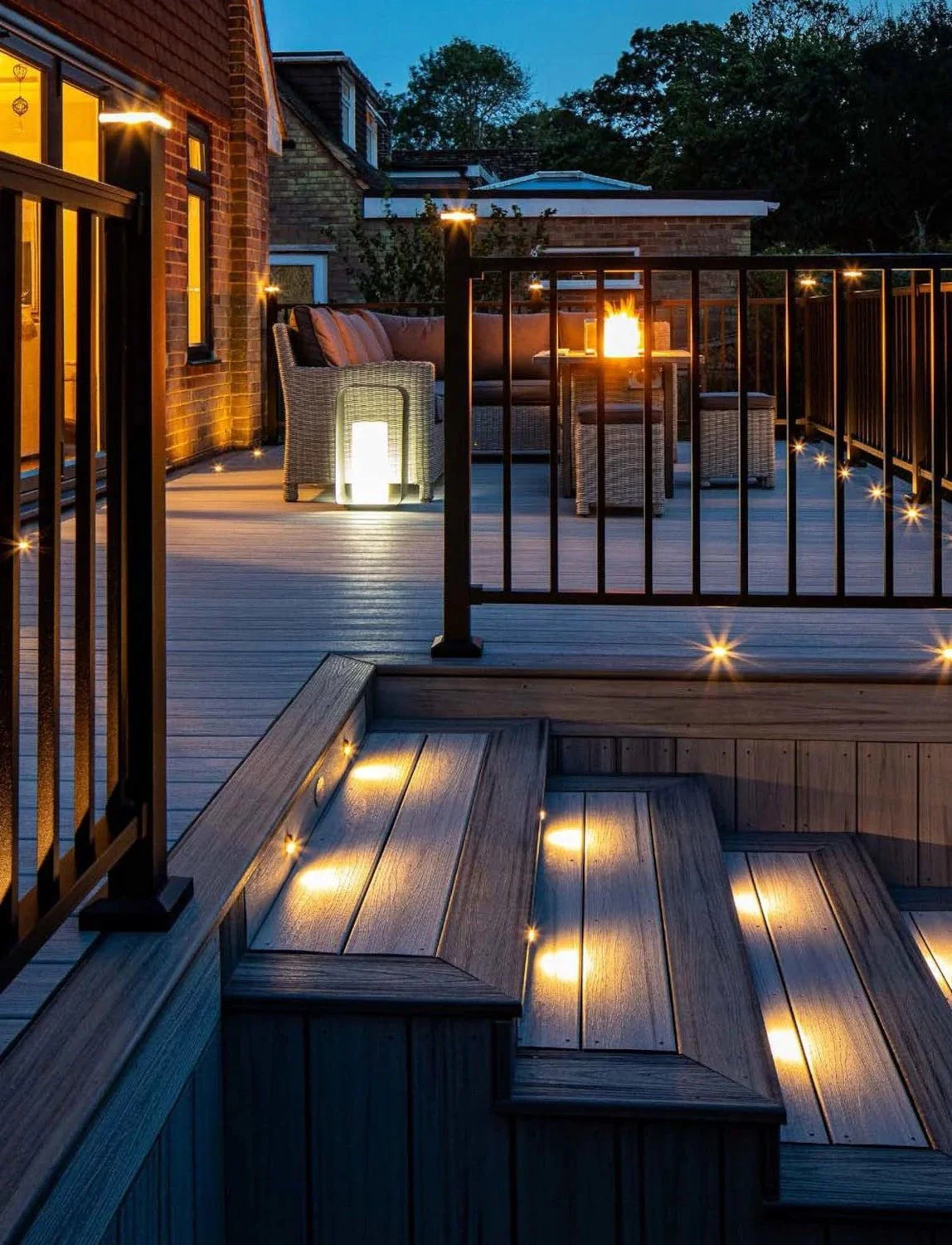 Trex Decking Board Composite Solid 25mmx140mm Calm Water 3660mm - Image 5