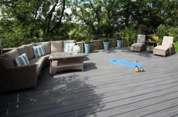 Trex Decking Board Composite Solid 25mmx140mm Island Mist 3660mm - Image 11