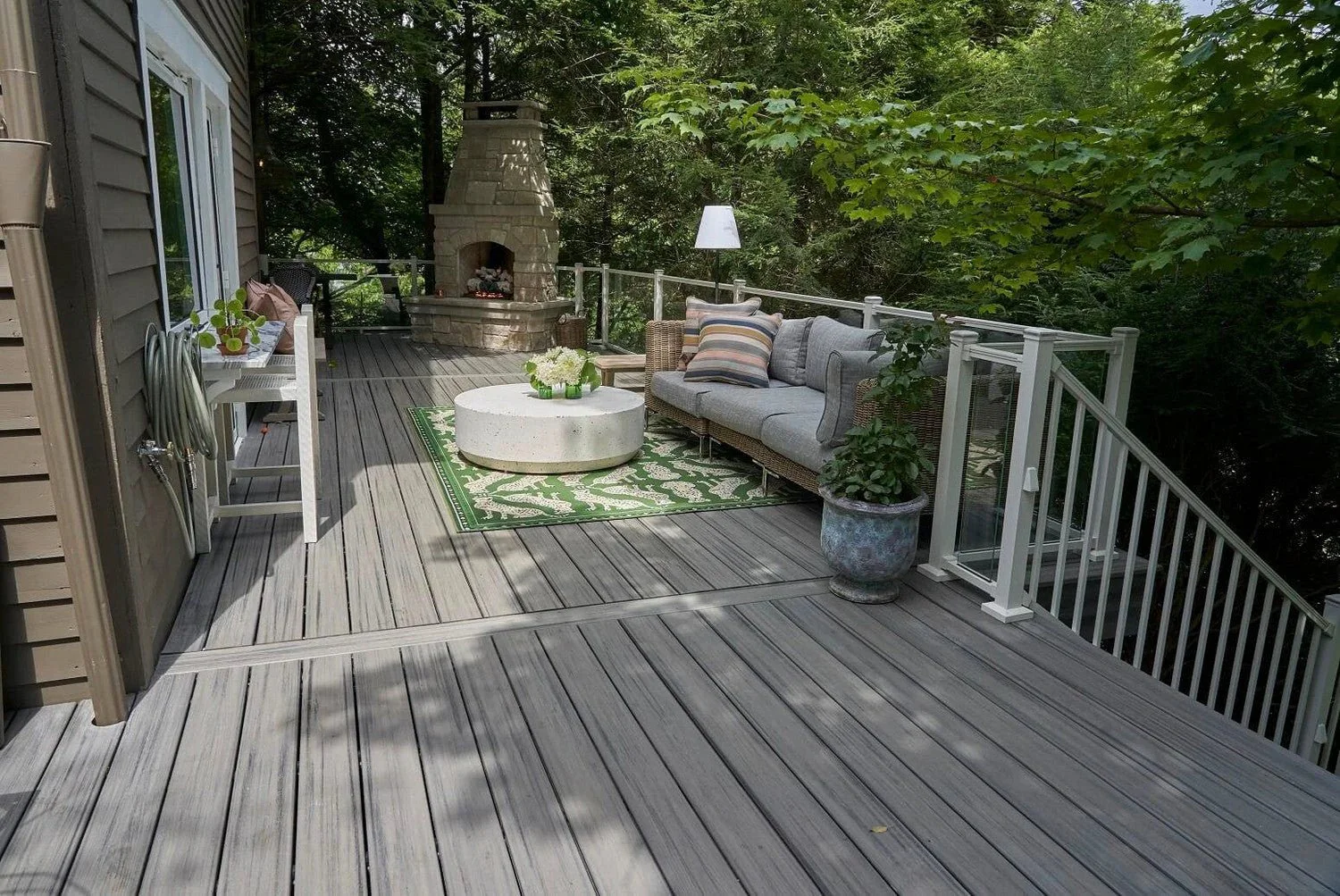 Trex Decking Board Composite Solid 25mmx140mm Island Mist 3660mm - Image 14