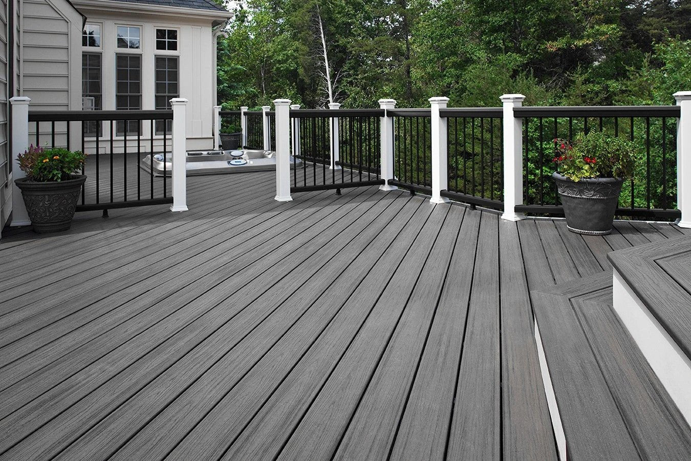 Trex Decking Board Composite Solid 25mmx140mm Island Mist 3660mm - Image 15