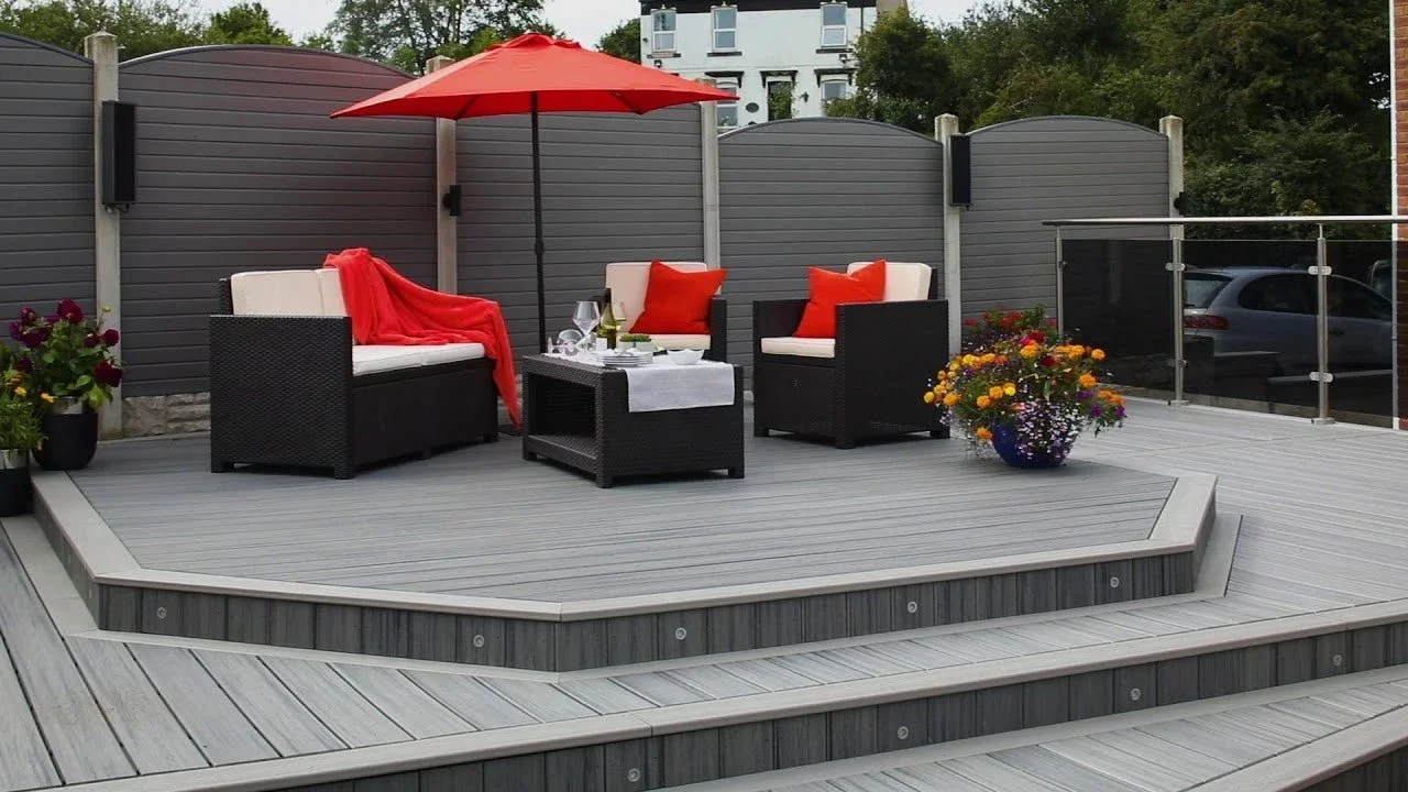 Trex Decking Board Composite Solid 25mmx140mm Island Mist 3660mm - Image 16