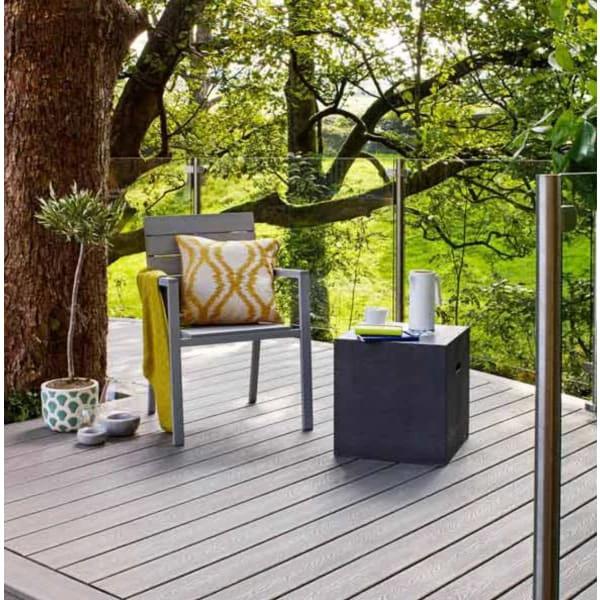 Trex Decking Board Composite Solid 25mmx140mm Island Mist 3660mm - Image 5