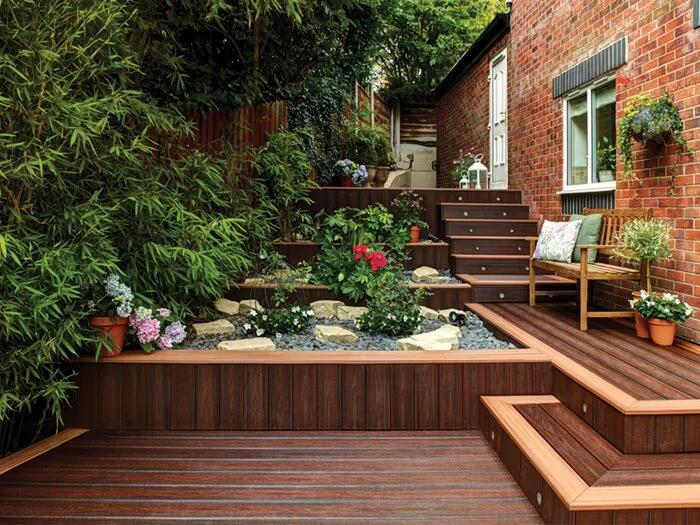 Trex Decking Board Composite Solid 25mmx140mm Lava Rock 3660mm - Image 5
