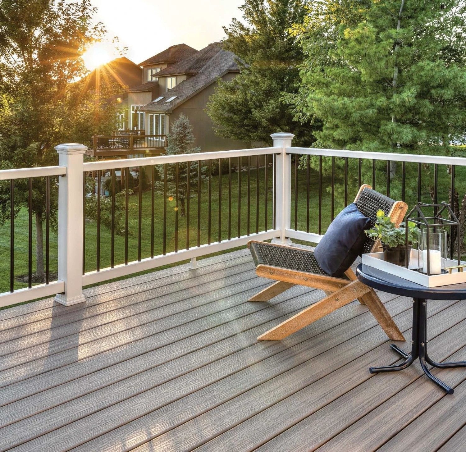 Trex Decking Board Composite Solid 25mmx140mm Rocky Harbour 3660mm - Image 8
