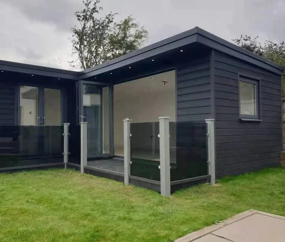 Triton Charcoal - Composite Shiplap Cladding - Board Width: 174mm (150mm coverage) x 3.6m - Image 2