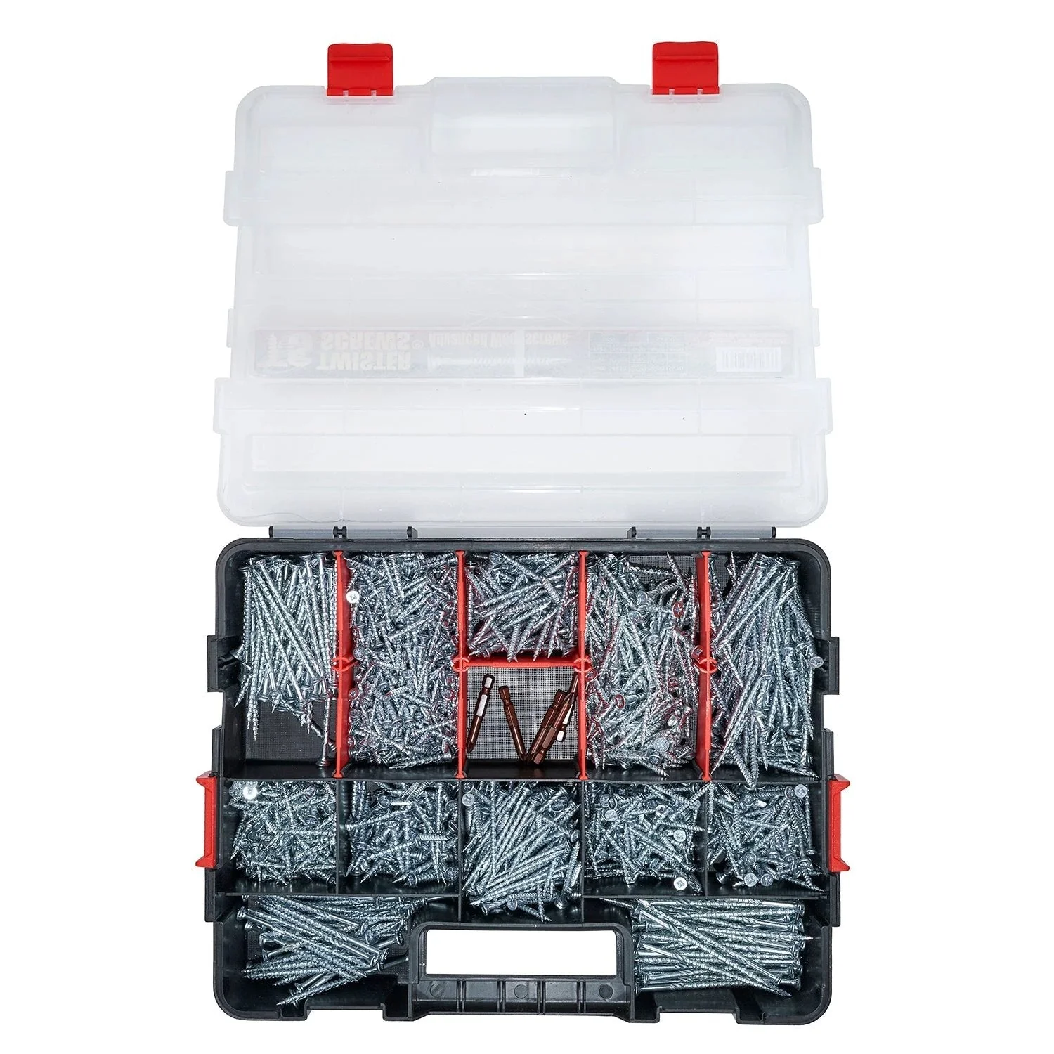 Twister  Zinc-Coated Wood Screws MultiBox 1,280 Piece - Image 6