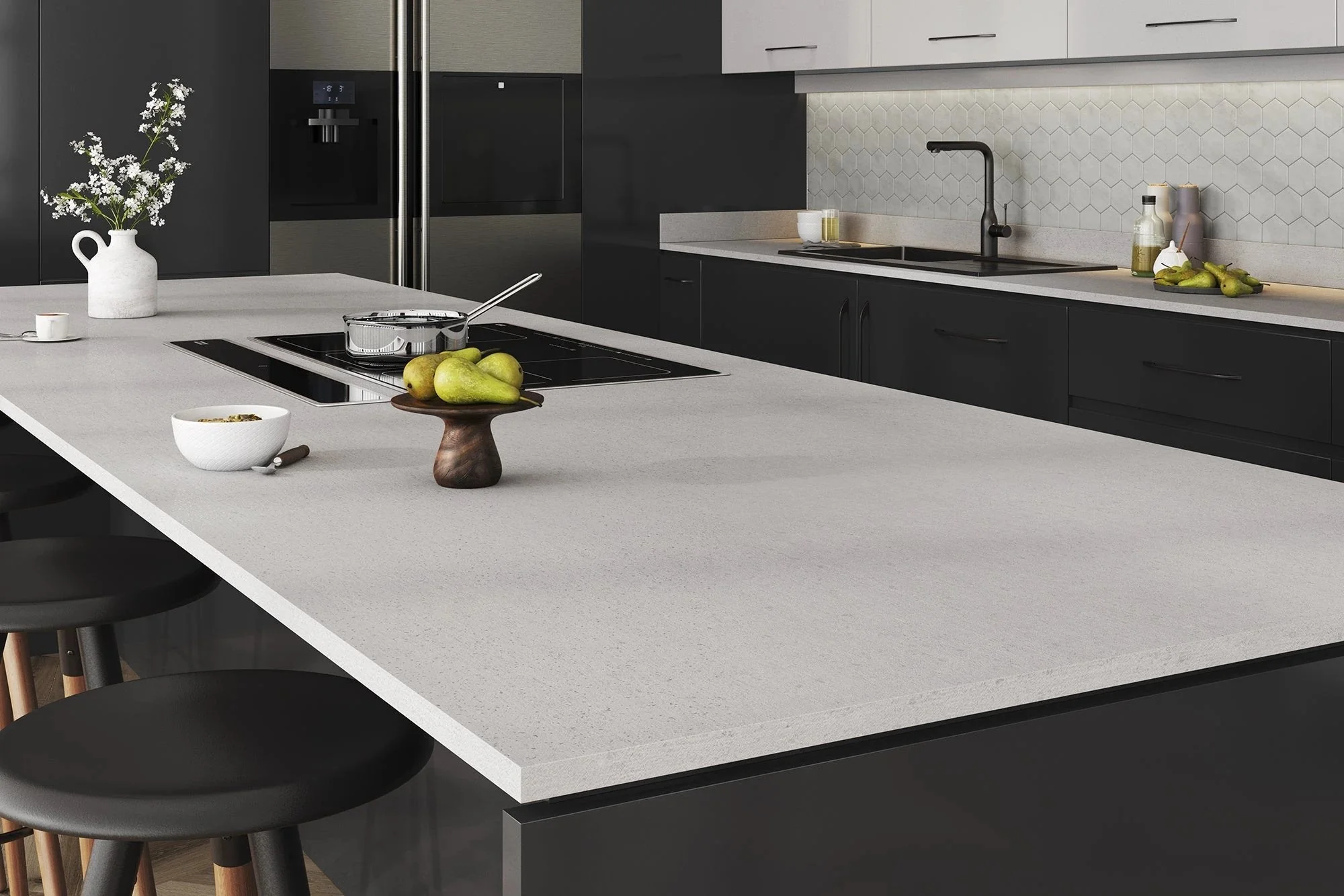Vis Oya Square Edge Laminate Kitchen Worktops - Image 3