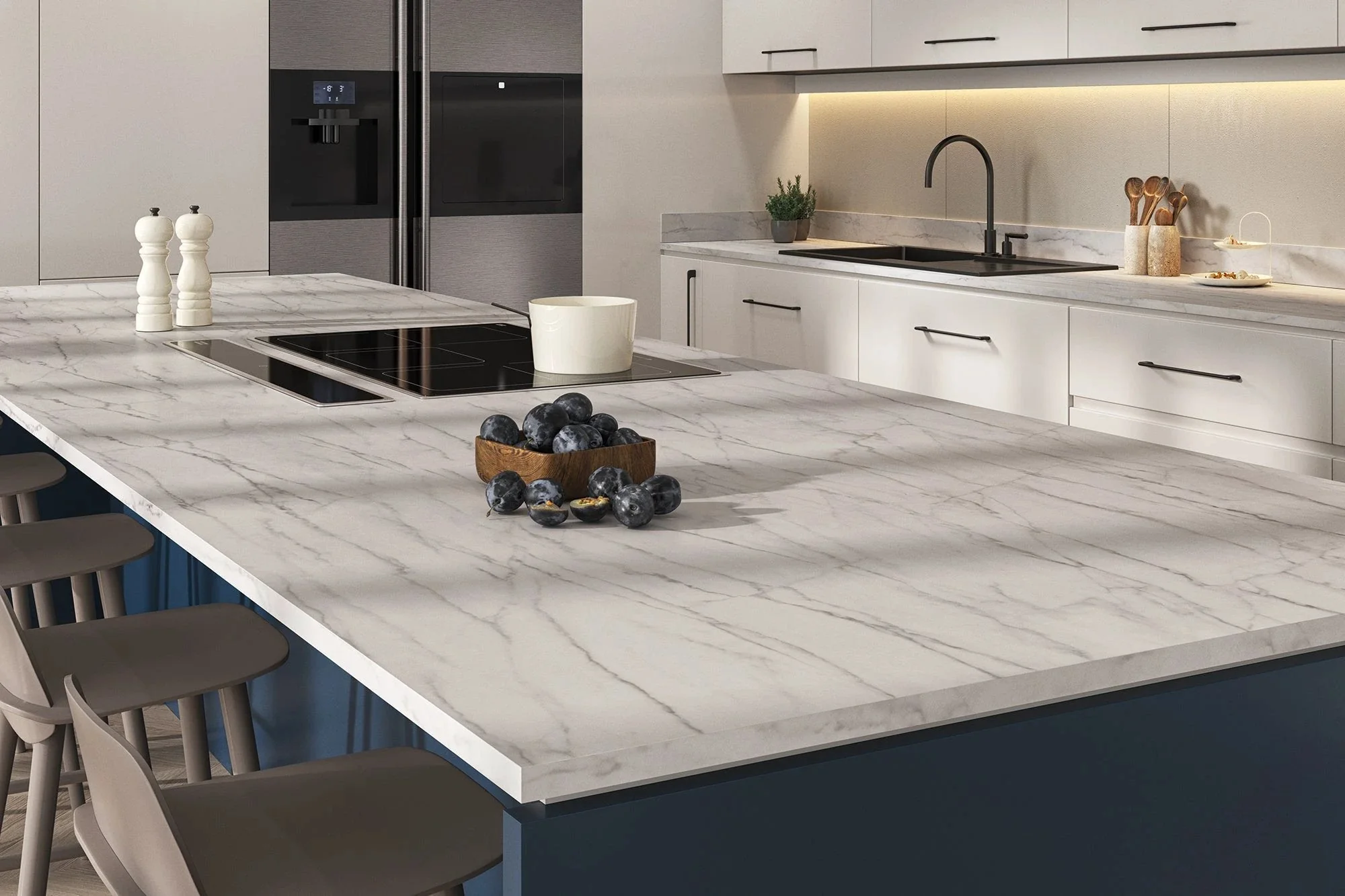Vis Uma Square Edge Laminate Kitchen Worktops - Image 3