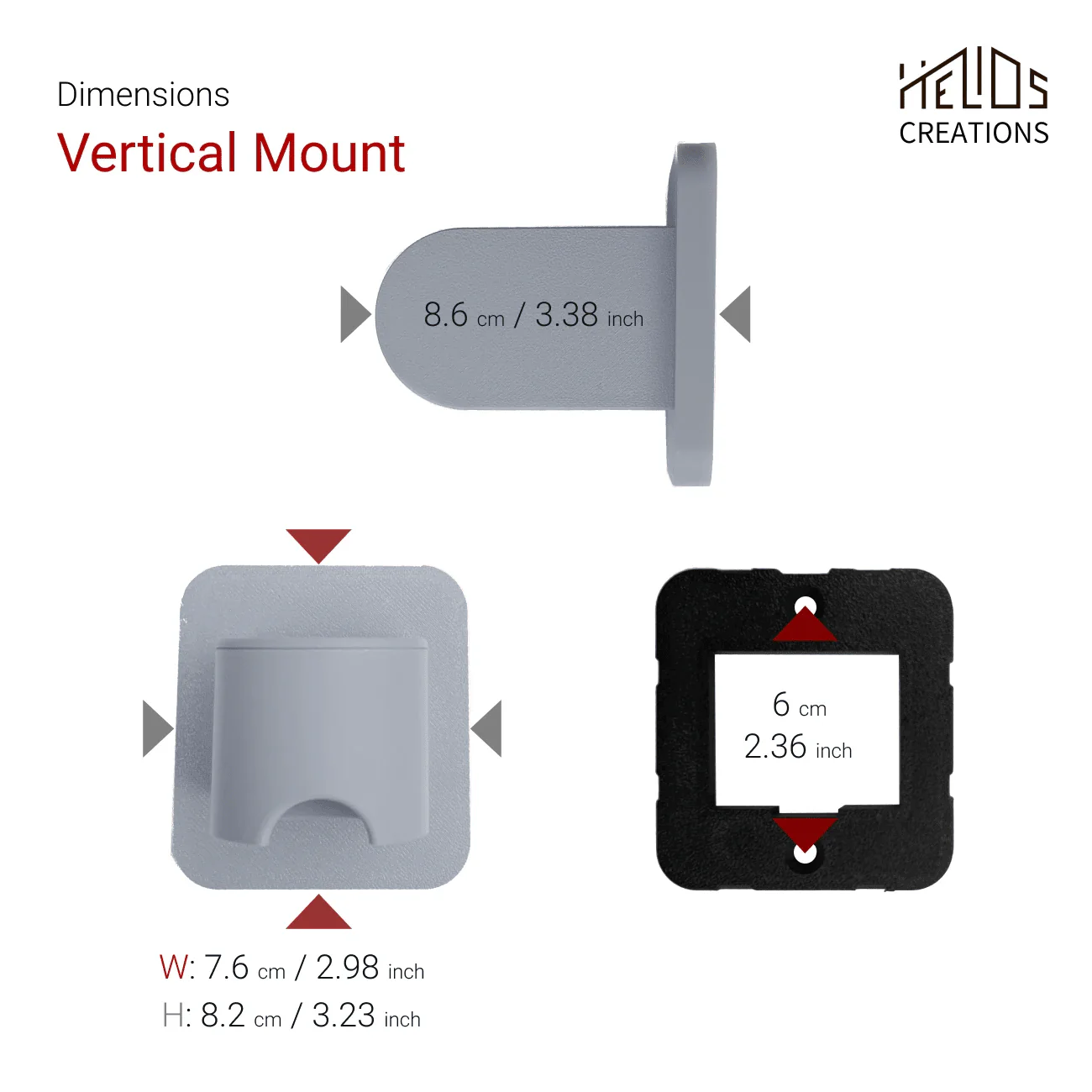 Wall Bracket for Dyson Attachments, Tool Organizer - Image 4