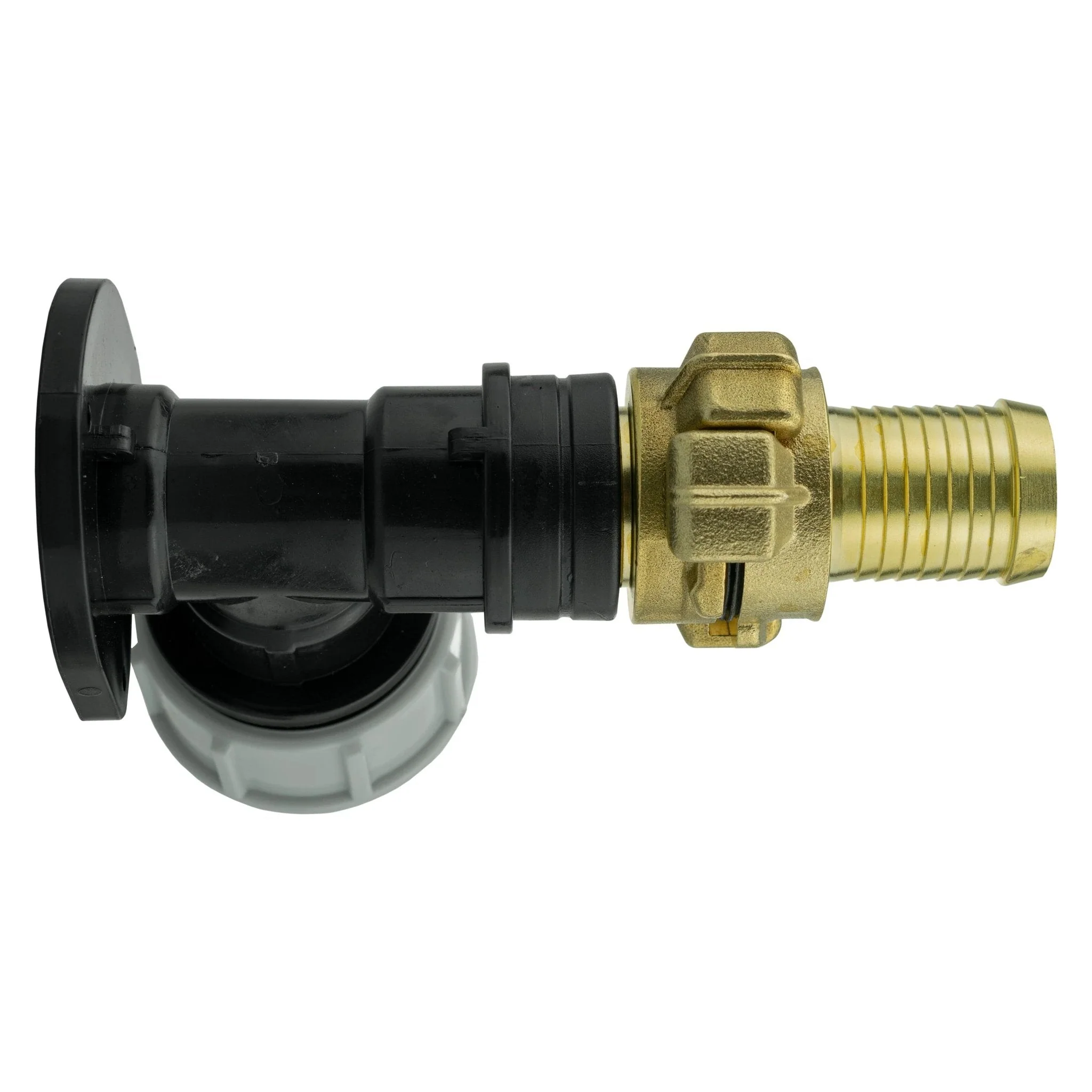 Wall Flange Kit 20mm MDPE + 25mm Barbed Geka Set - Image 2
