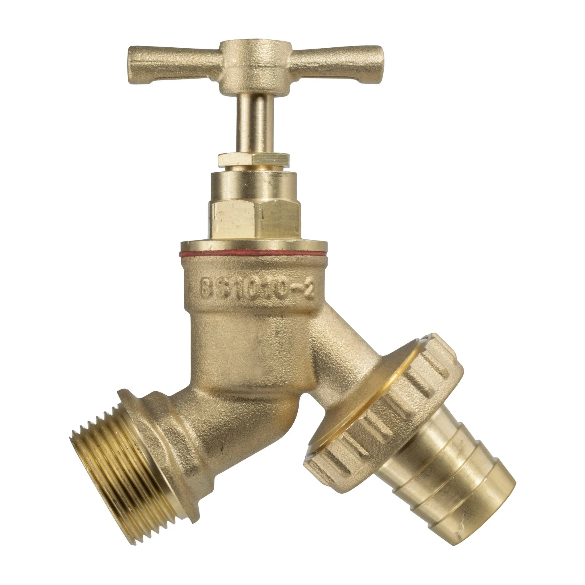 Wall Flange Kit 20mm MDPE - Brass Garden Tap 1/2" Barb - Image 7