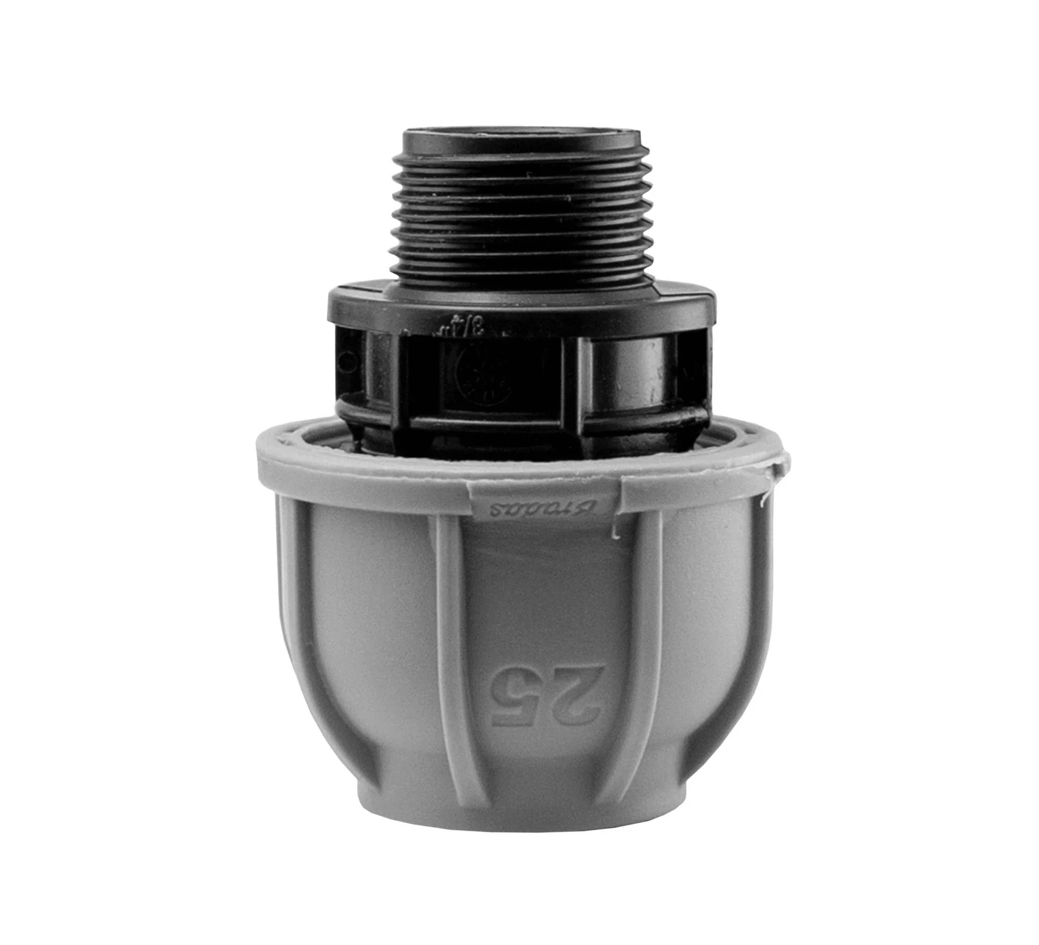 Wall Flange Kit 20mm MDPE - Lever Valve & 25mm MDPE Outlet - Image 3