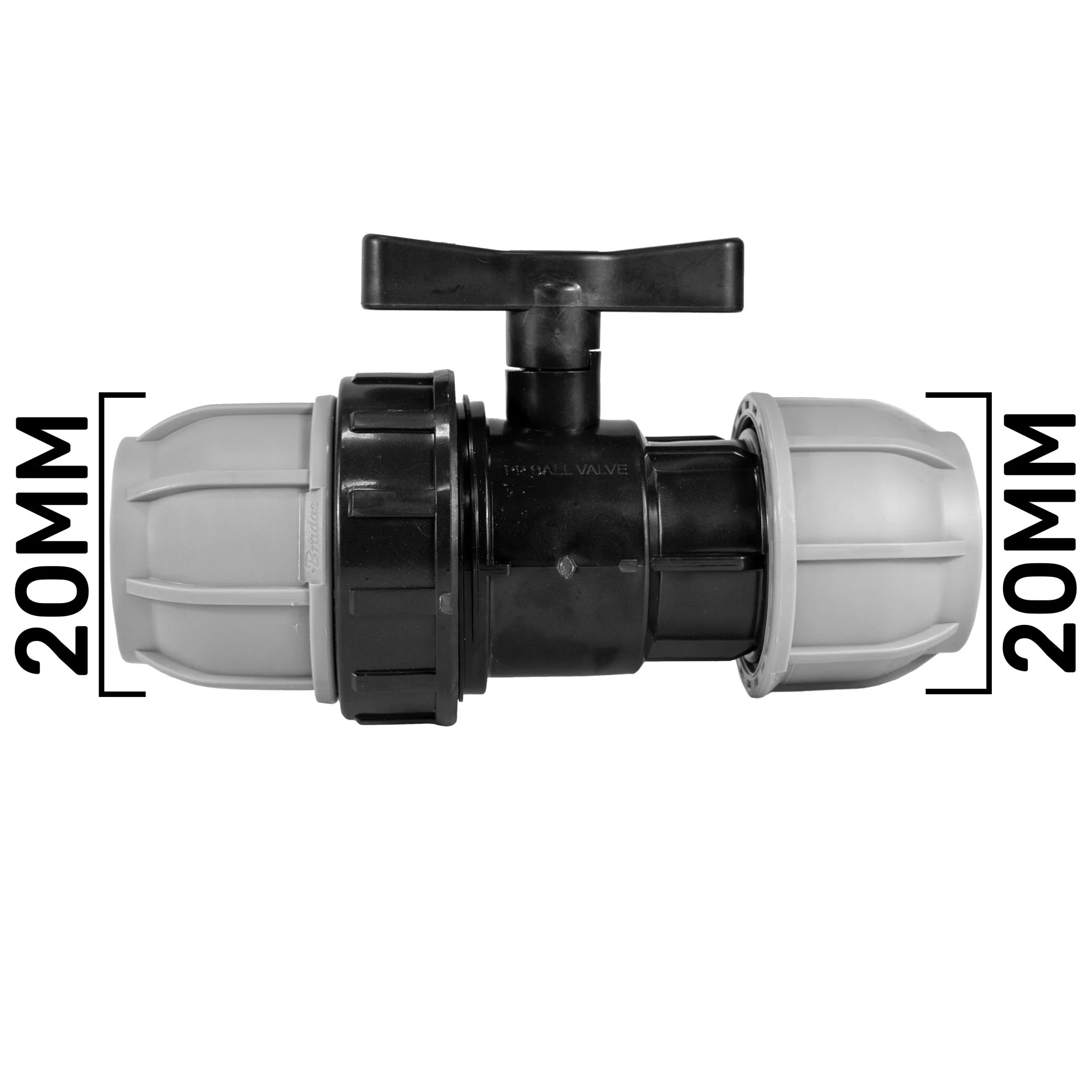 Wall Flange Kit 20mm MDPE + MDPE Valve + Geka ½” + 25mm Geka Hosetail - Image 7