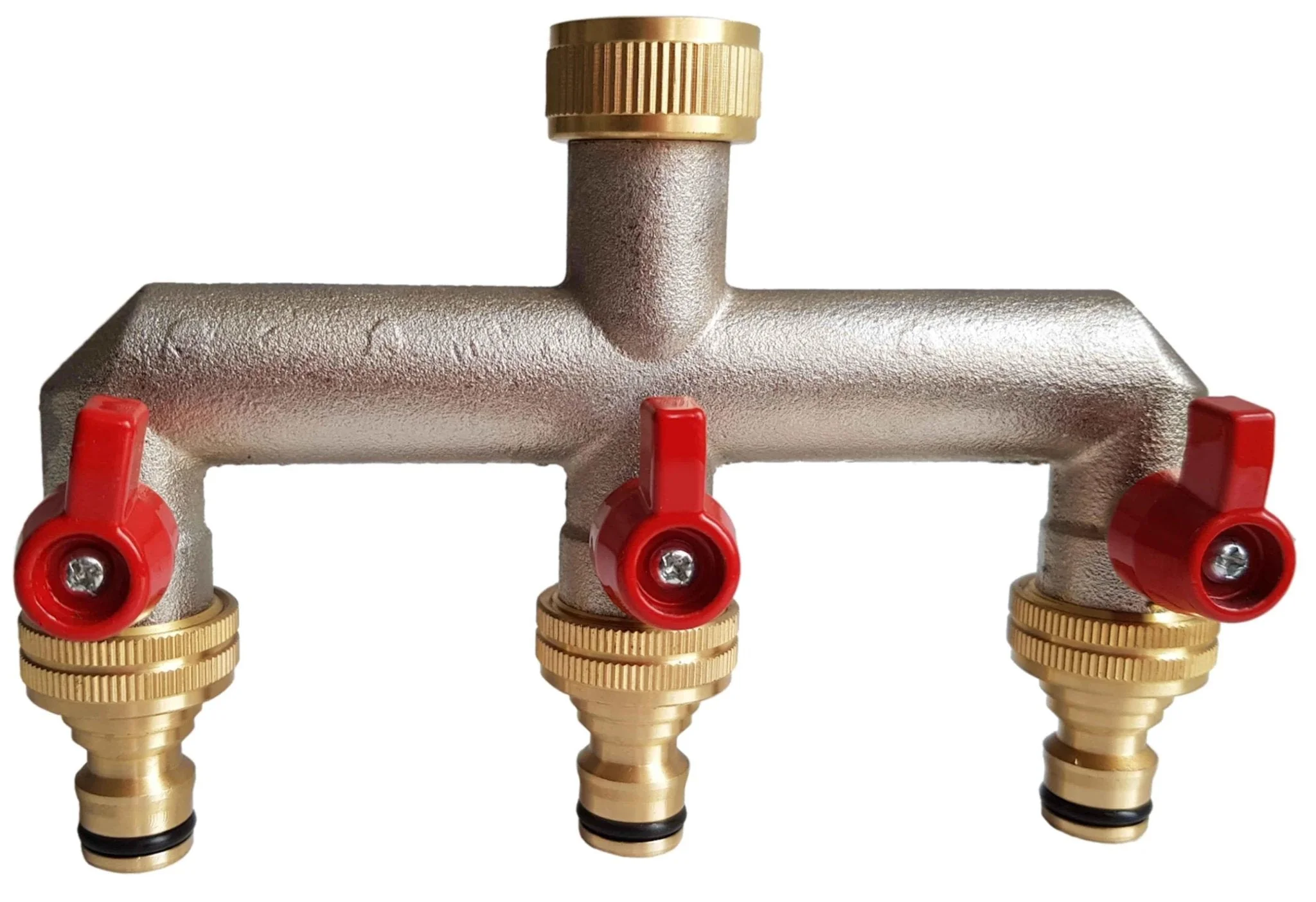 Wall Flange Kit 20mm MDPE + Quick Connect Triple Metal Splitter Tap - Image 11