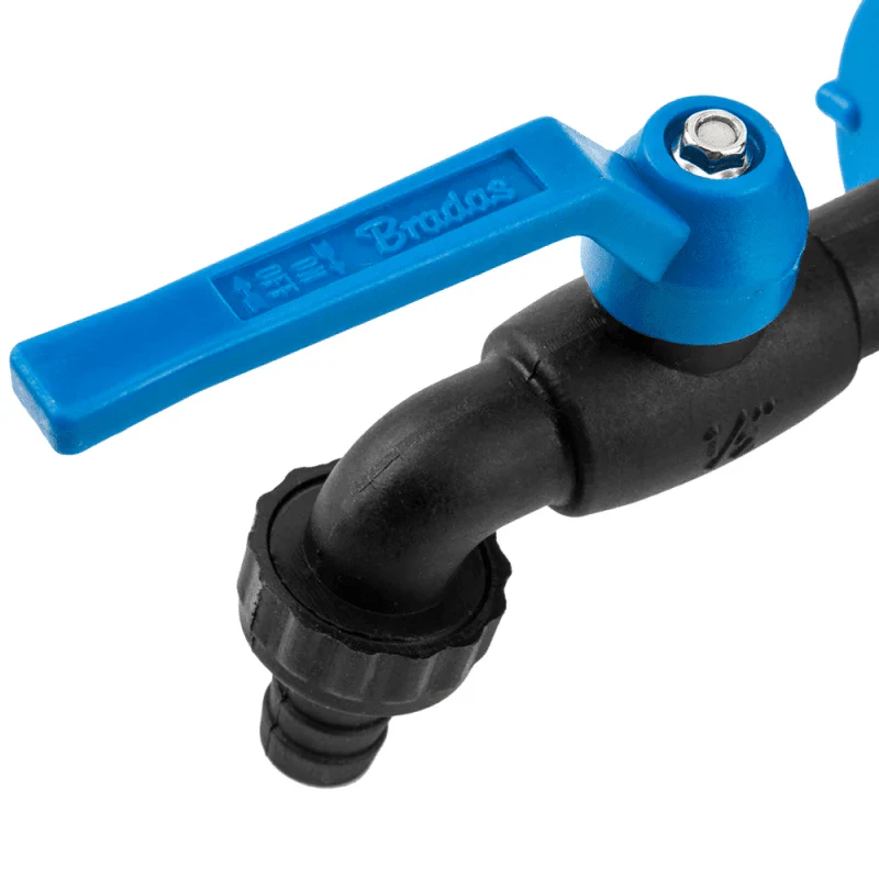 Wall Flange Kit 20mm MDPE with Nylon ½” Barb Tap and Quick Connect Outlet - Image 8