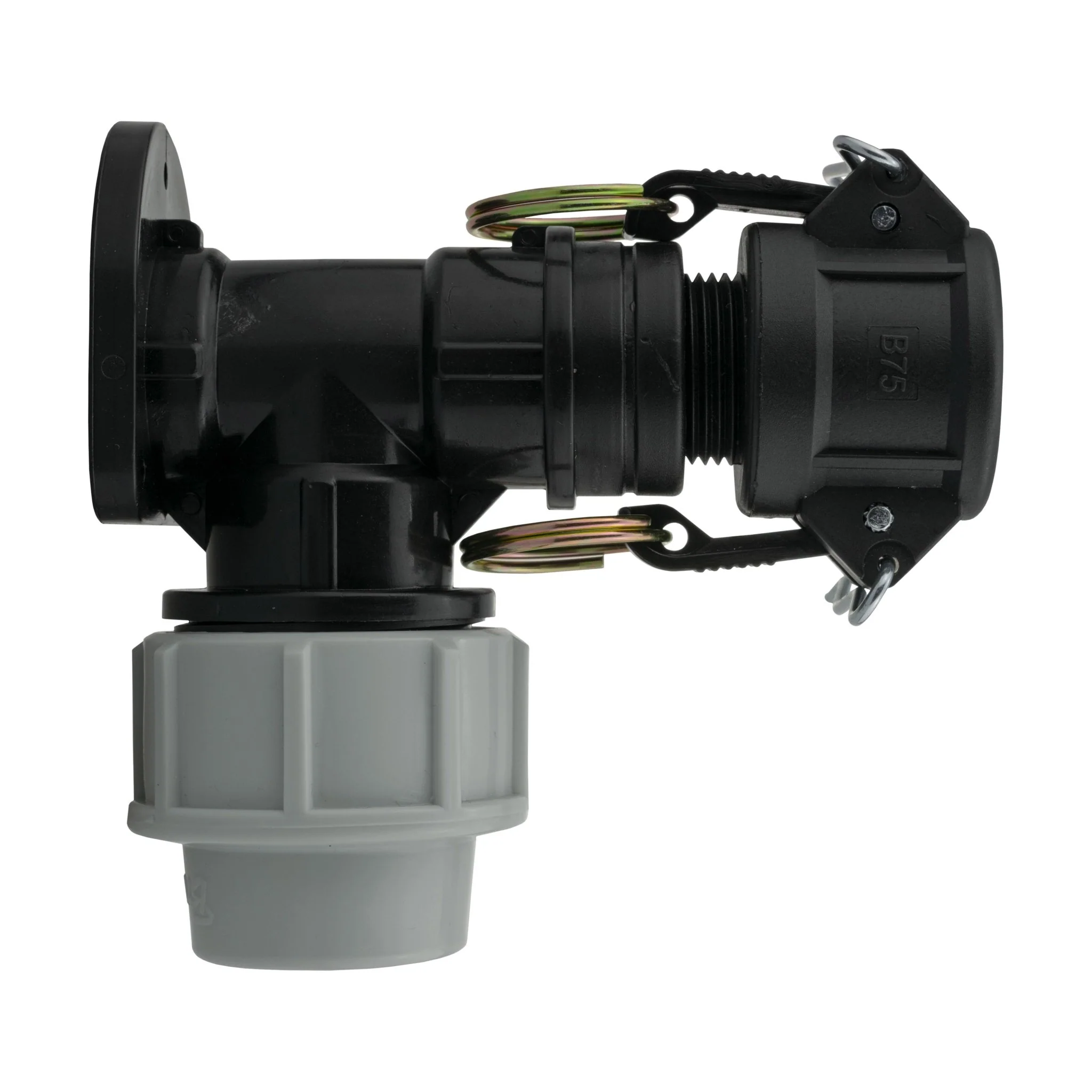 Wall Flange Kit 25mm MDPE + 3/4" Camlock Type B - Image 3