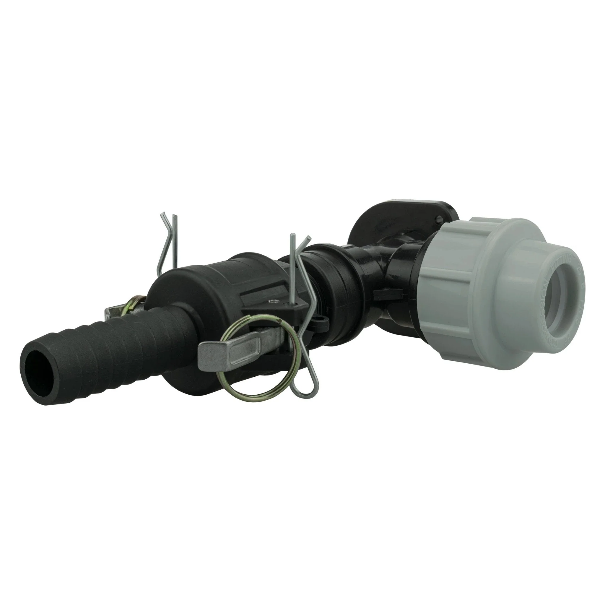 Wall Flange Kit 25mm MDPE + 3/4" Camlock Type F+C - Image 2