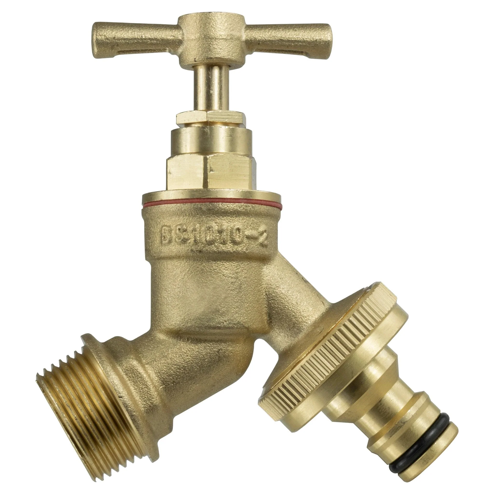 Wall Flange Kit 25mm MDPE - Brass Garden Tap Snap-On Male - Image 6