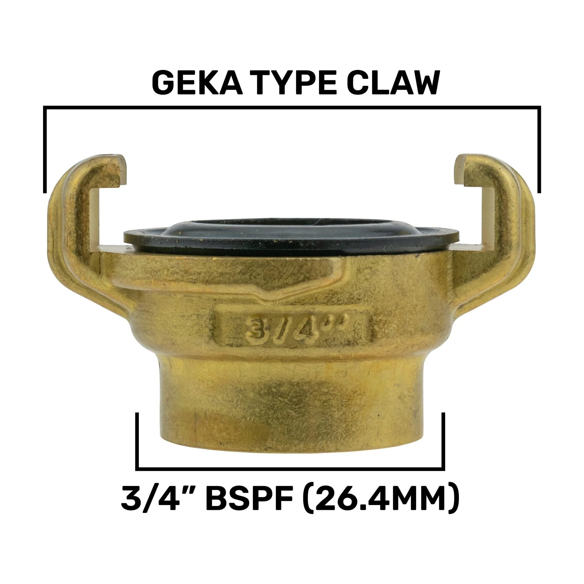 Wall Flange Kit 25mm MDPE + Valve + Geka - Image 7