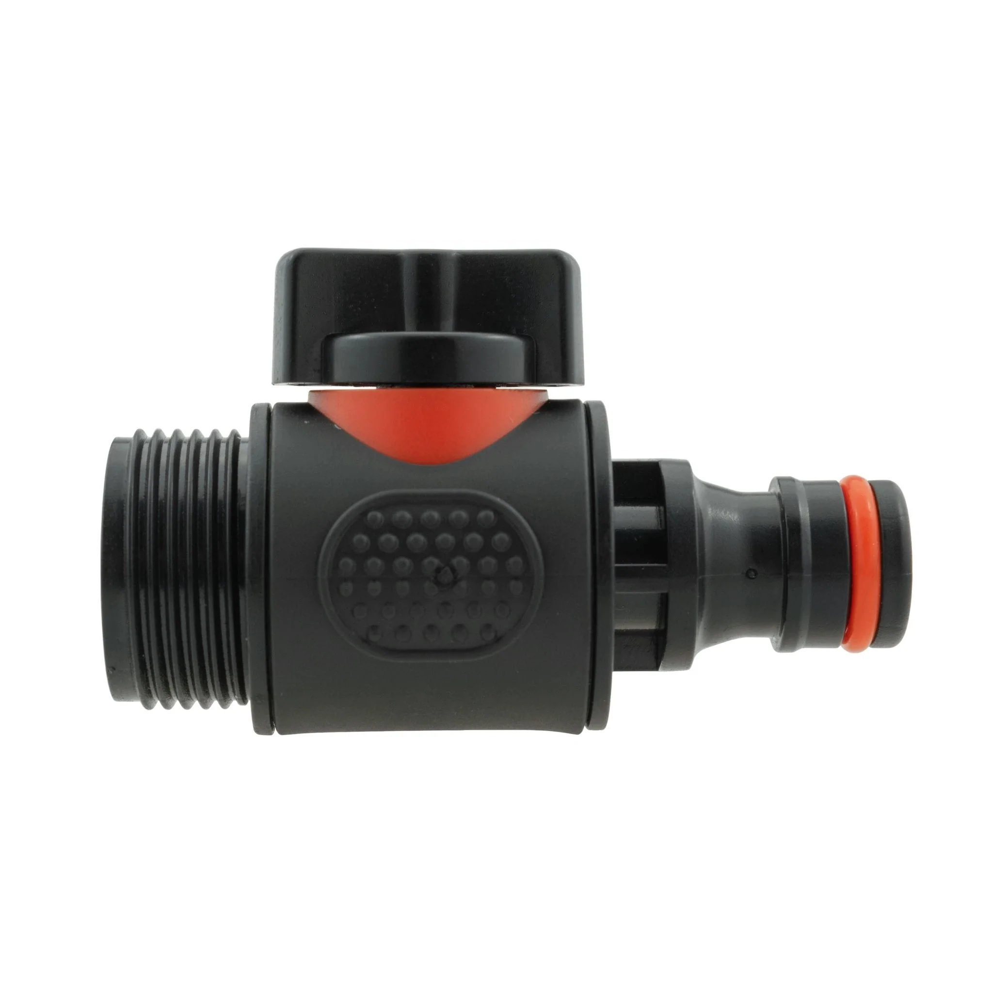 Wall Flange Kit 25mm MDPE + Valve with Male Quick Connector - Image 2