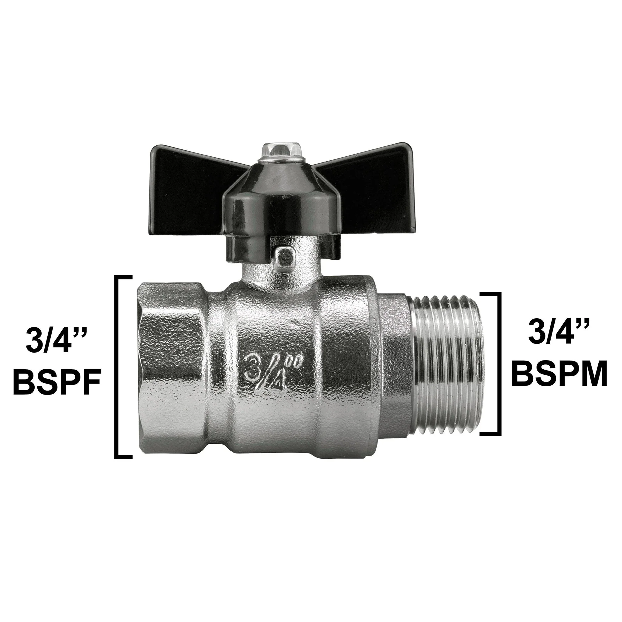Wall Flange Kit 32mm MDPE + Bib Valve + Click Lock Male Lime - Image 10