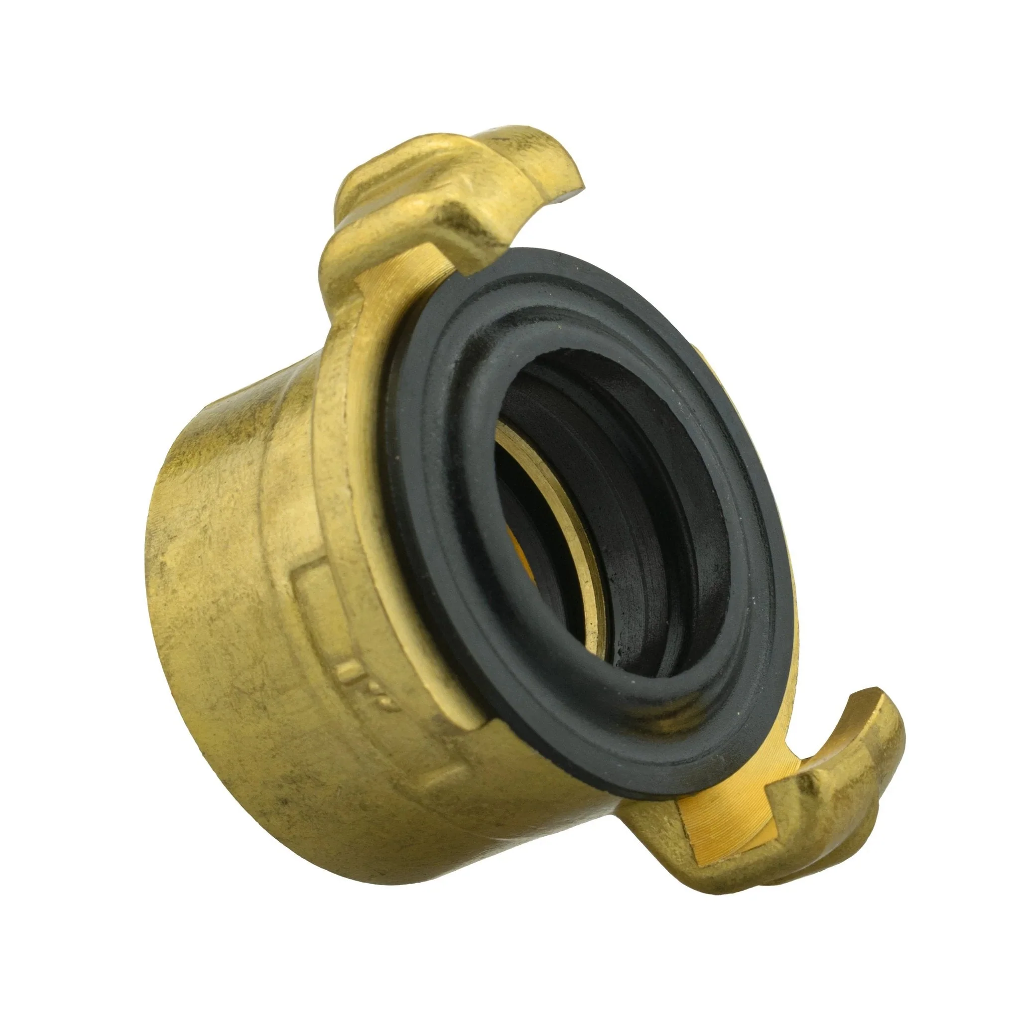 Wall Flange Kit 32mm MDPE + Brass Bib Tap with Geka Claw Outlet - Image 5