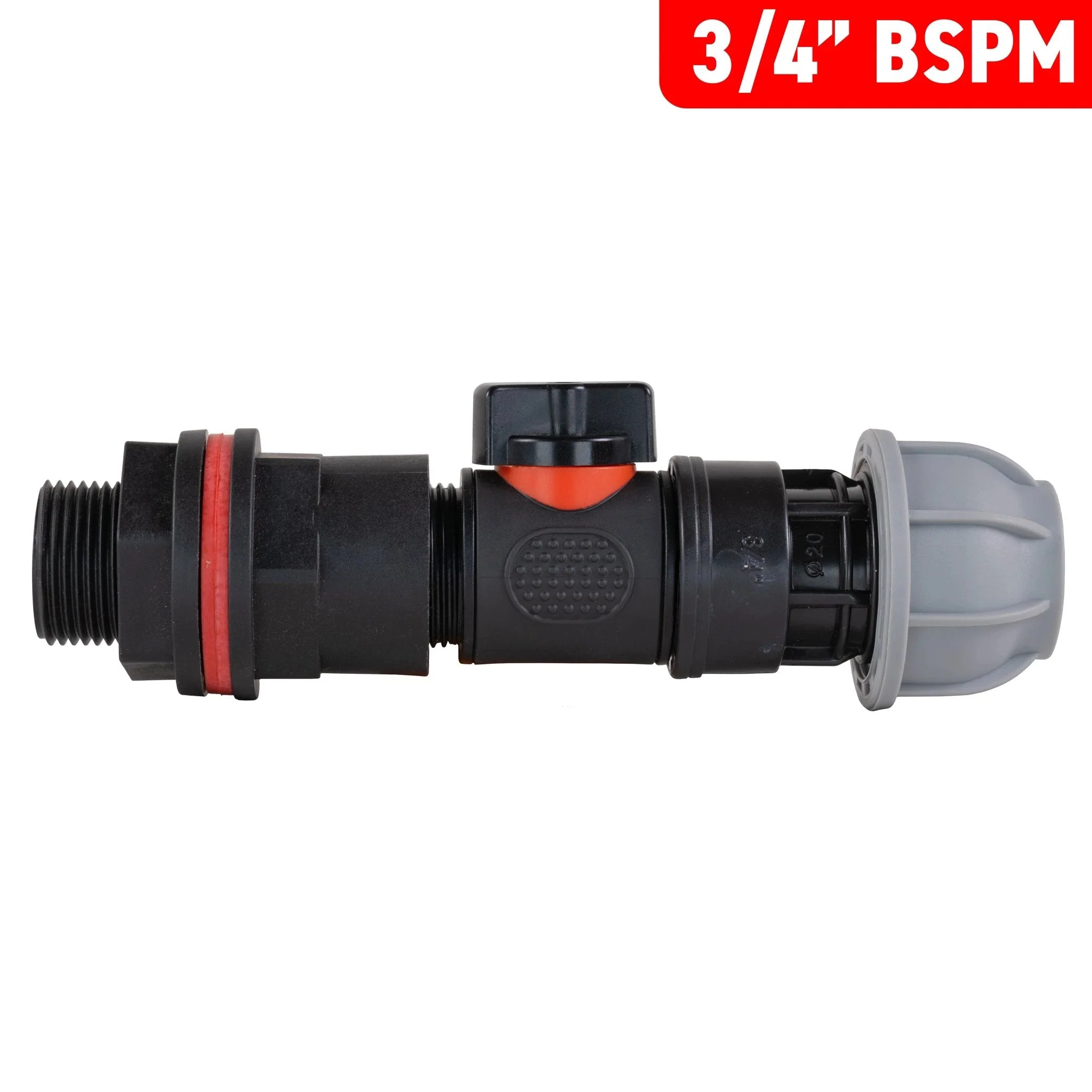 Water Butt Kit 3/4" with In-Line Valve + 25mm MDPE Joiner - Image 5