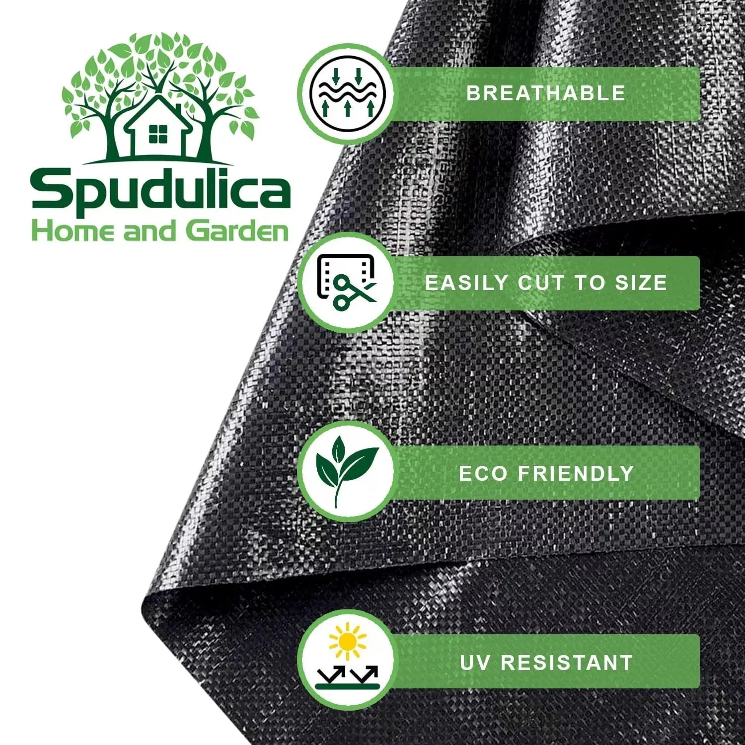 Weed Control Fabric Roll 50m2 100gsm - Image 3