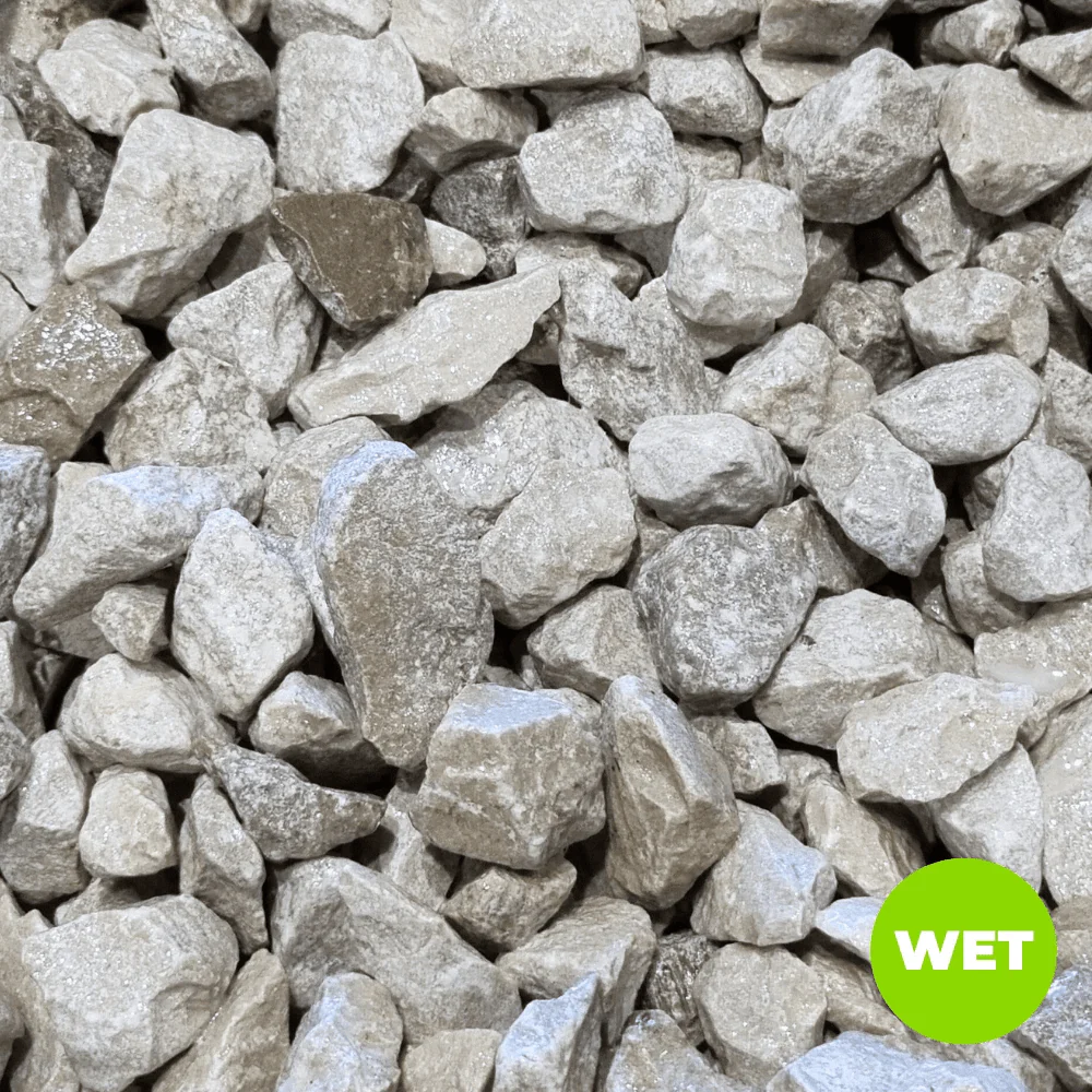 White Grey Limestone Gravel Chippings - Image 3