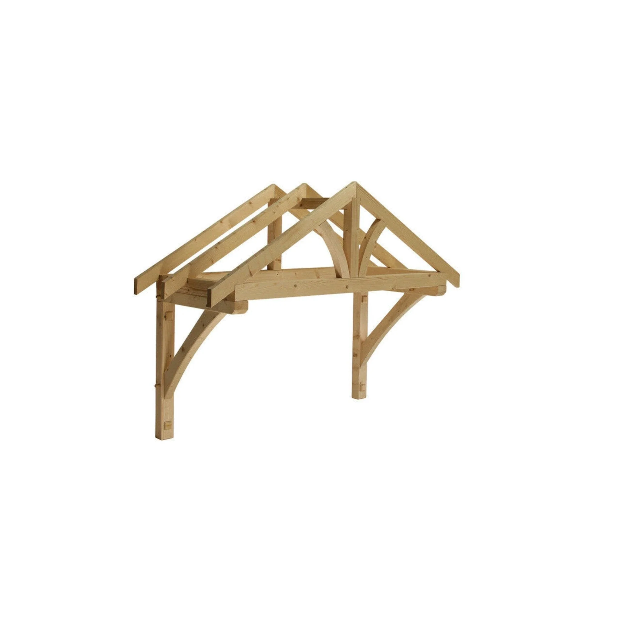 Pine Apex Wooden Door/Porch Canopy Kit - Image 2