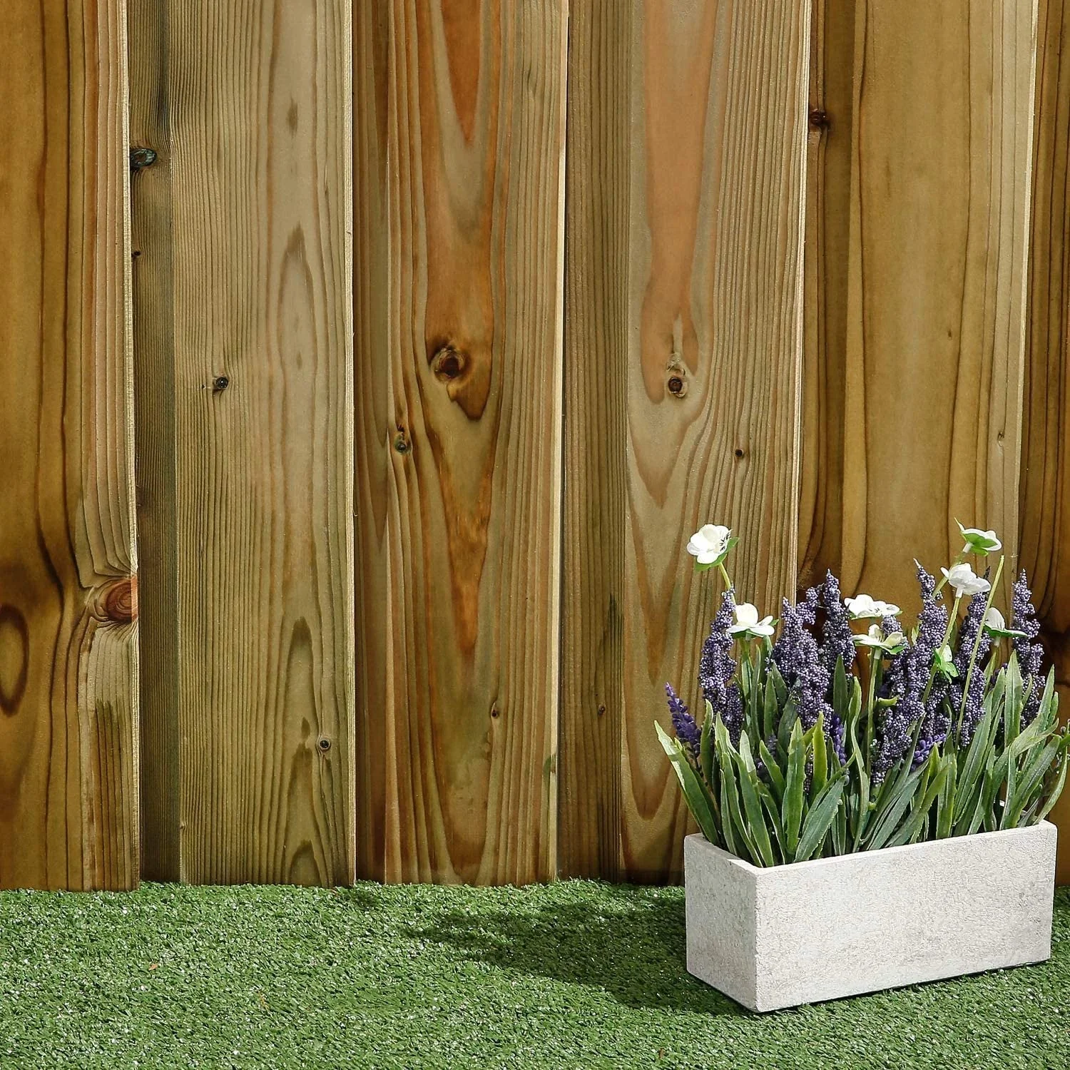 Green Treated Wooden Shiplap Cladding 19mm x 125mm (5x3/4") - Image 11